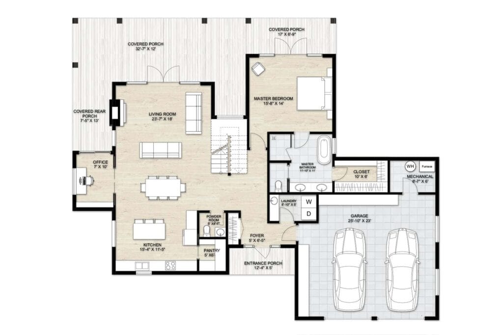 Truoba-1122-first-floor-house-plan